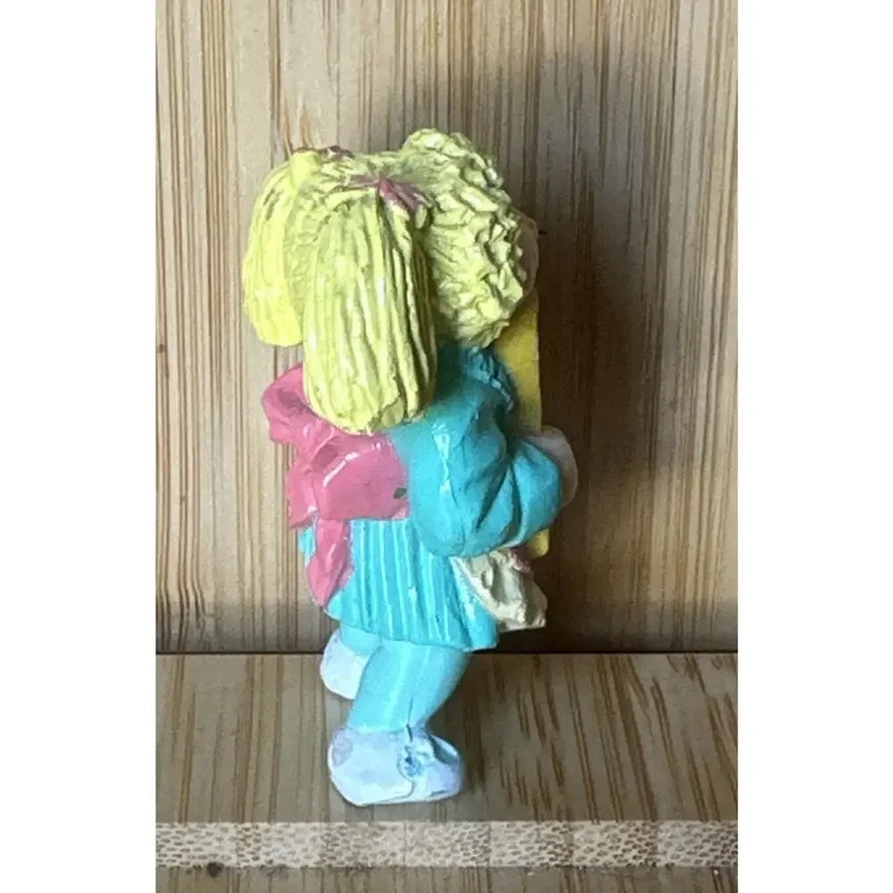 Vintage Cabbage Patch Kid Figure Mini Figurine 1984